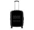 Rocksax Unisex AC/DC Official Tour Series Luggage/Suitcase By Rocksax - Back In Black - Large 95L