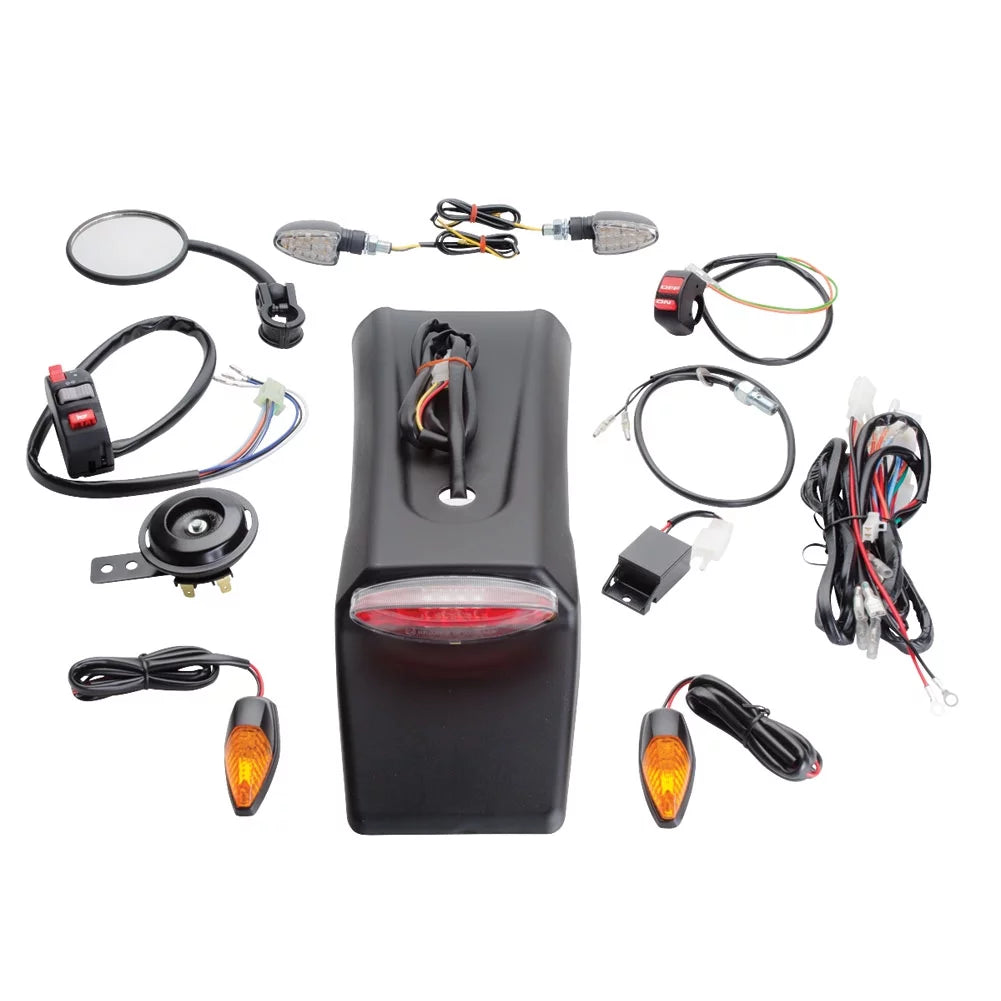Tusk Motorcycle Enduro Lighting Kit For Sherco 250 SEF-R Six Days 2017
