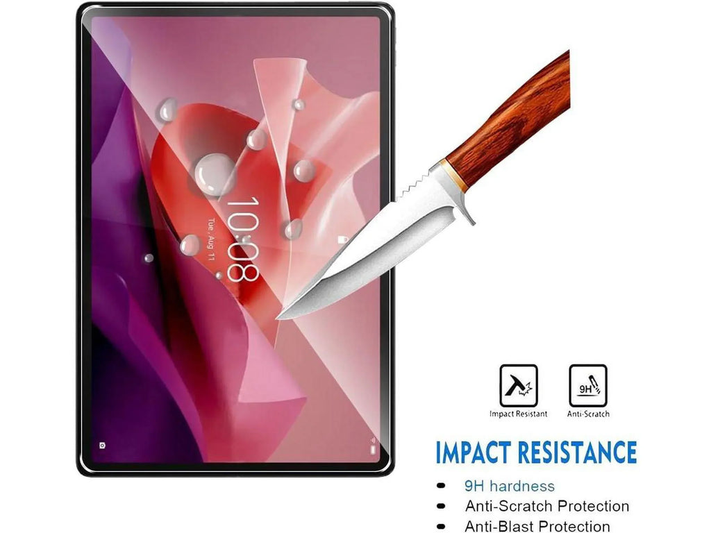 [2-Pack] Screen Protector for Lenovo Tab P12 / Lenovo Xiaoxin Pad Pro 12.7 inch Tempered Glass Screen Protector Film, S Pen Compatible, Anti-Fingerprint, Anti-Scratch