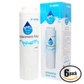 6-Pack Replacement for KitchenAid KFCS22EVBL5 Refrigerator Water Filter - Compatible with KitchenAid 4396395 Fridge Water Filter Cartridge