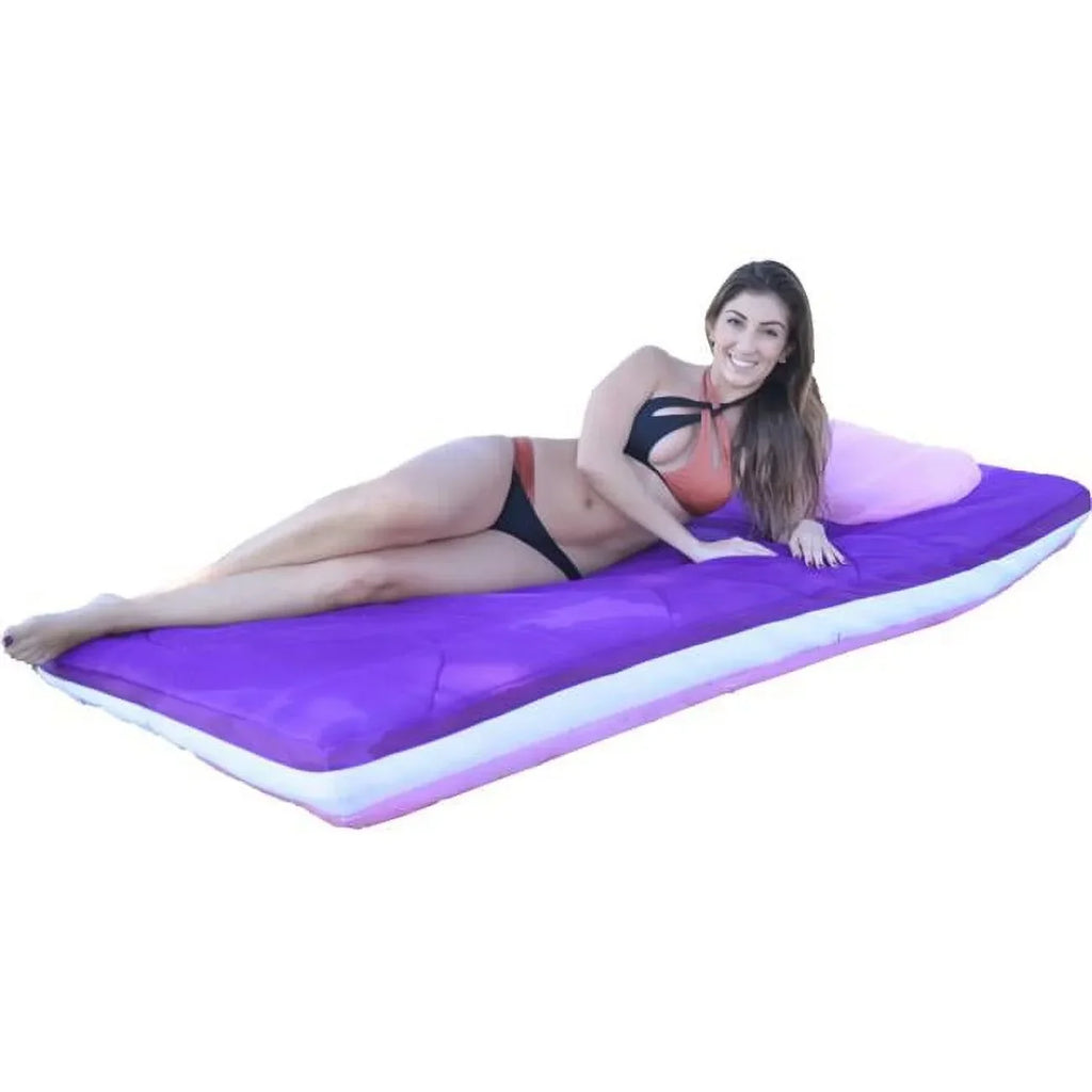 Main Access 305620 6 x 3 ft. Bubble & Jelly Aqua Duo Floating Mattress