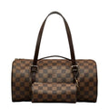 Pre-Owned Louis Vuitton Damier Ebene Papillon Handbag N51303 Brown PVC Leather Women's LOUIS VUITTON (Good)