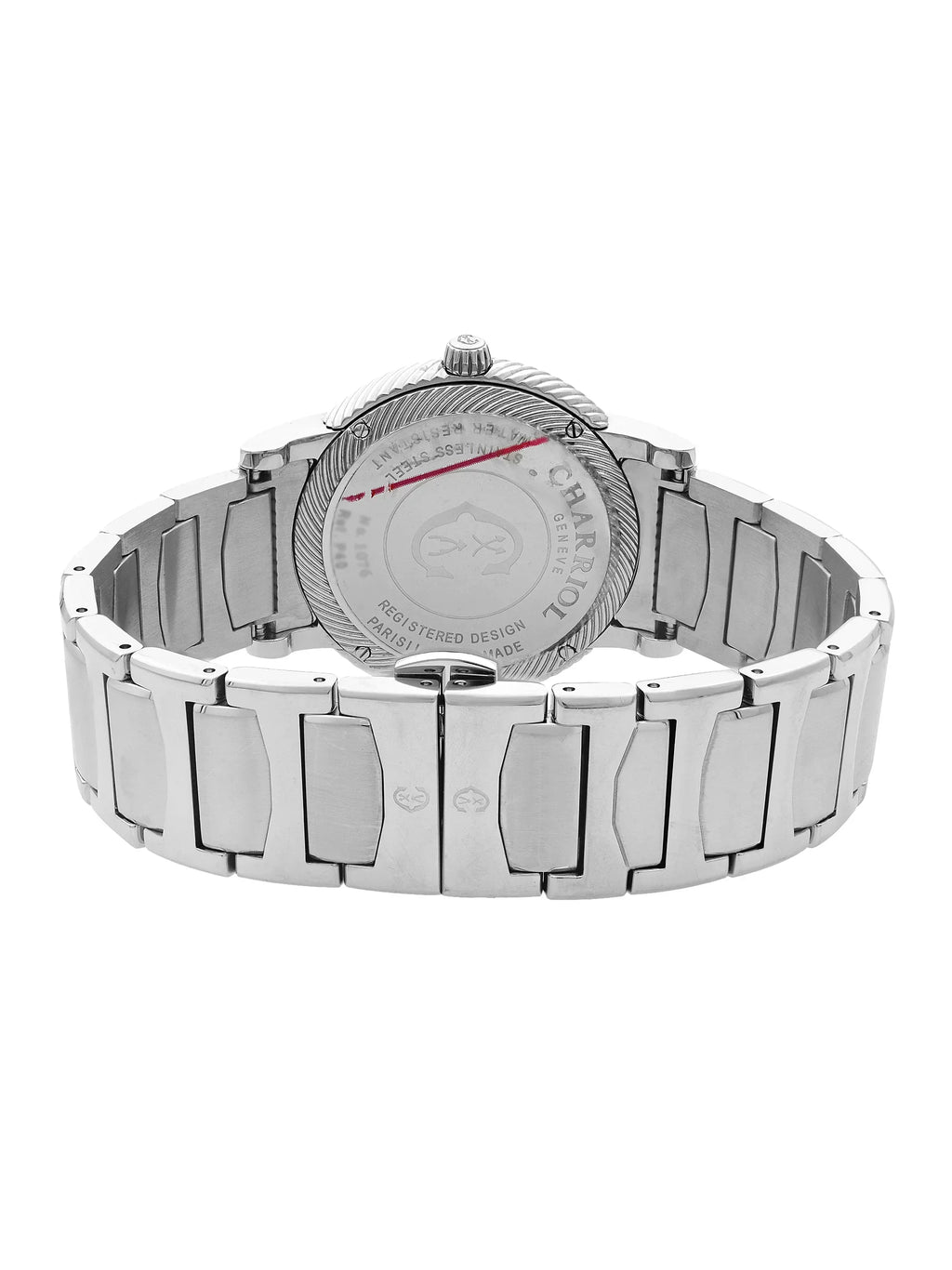 Charriol Parisii 40mm Stainless Steel Blue Dial Quartz Mens Watch P40S2.930.002