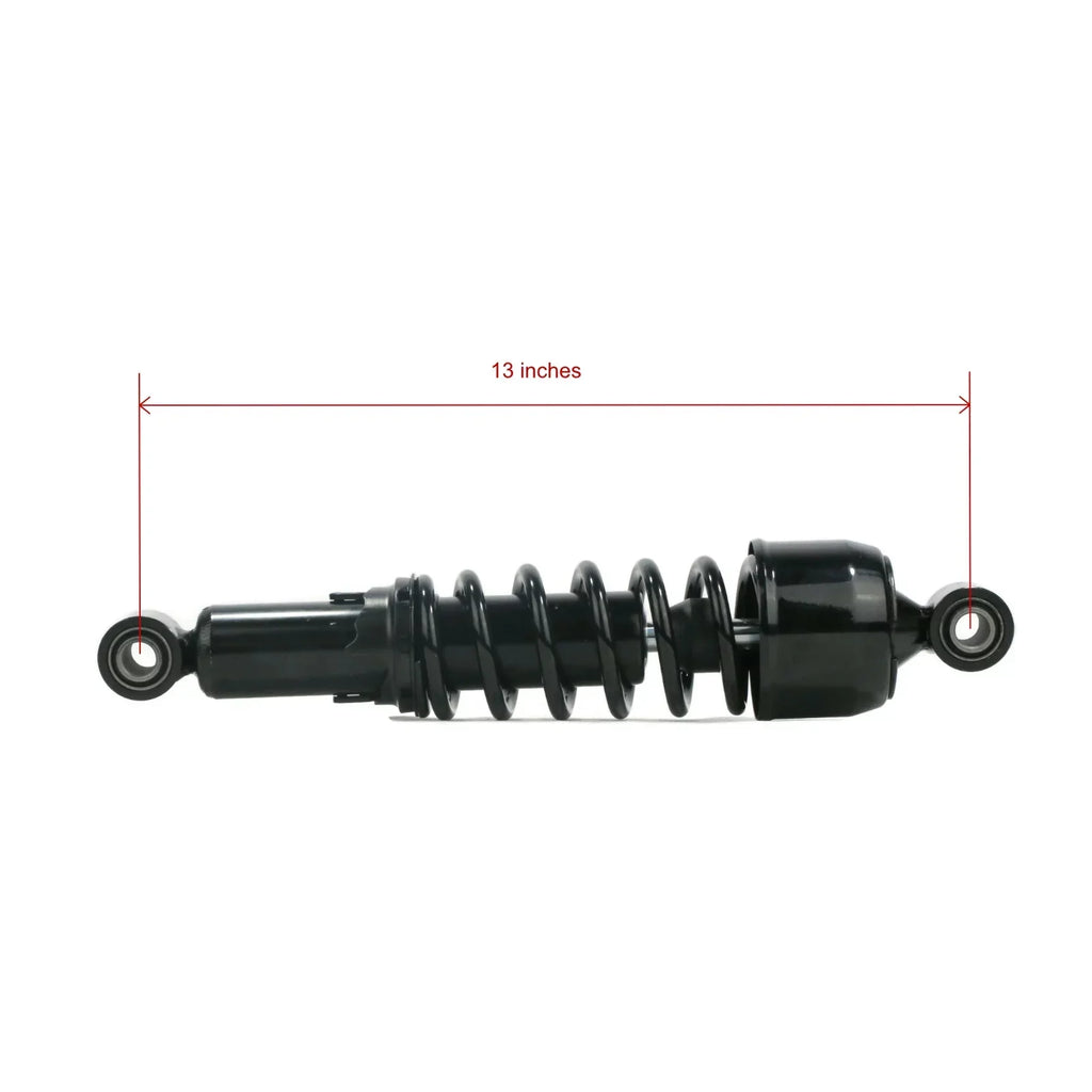 The ROP Shop | (2) Black 13" Rear Suspension Shocks 2002 Harley-Davidson Dyna Super Glide FXD