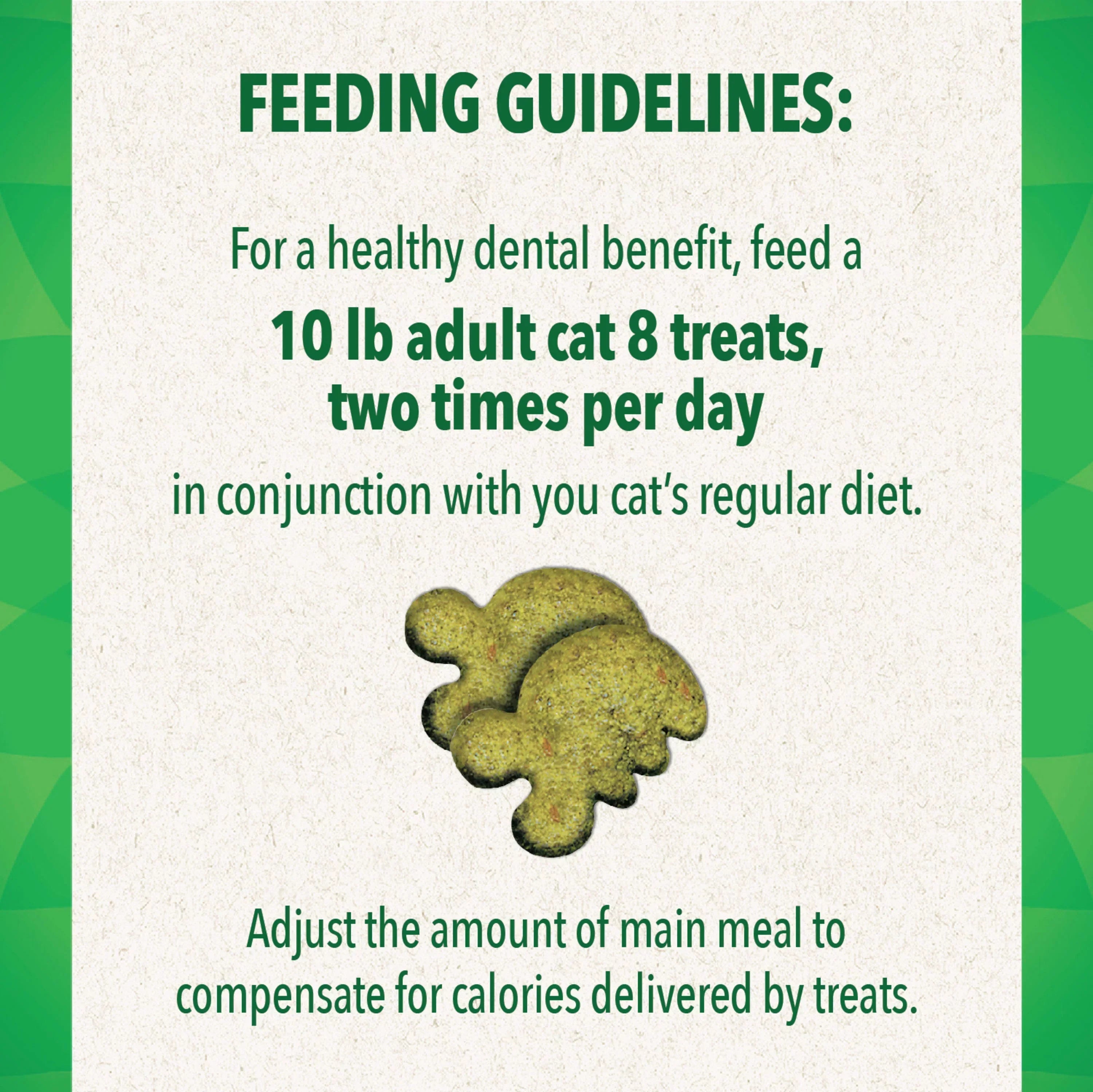 Feline Greenies Dental Natural Cat Treats, Savory Salmon Flavor, 21 oz. Tub