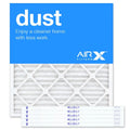 AIRx Filters Dust 20x22x1 Air Filter Replacement MERV 8 AC Furnace Pleated Filter, 6-Pack
