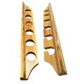 Rush Creek 6-Rod Wall Mount Vertical/ Horizontal Rod Holder, 2 Pieces