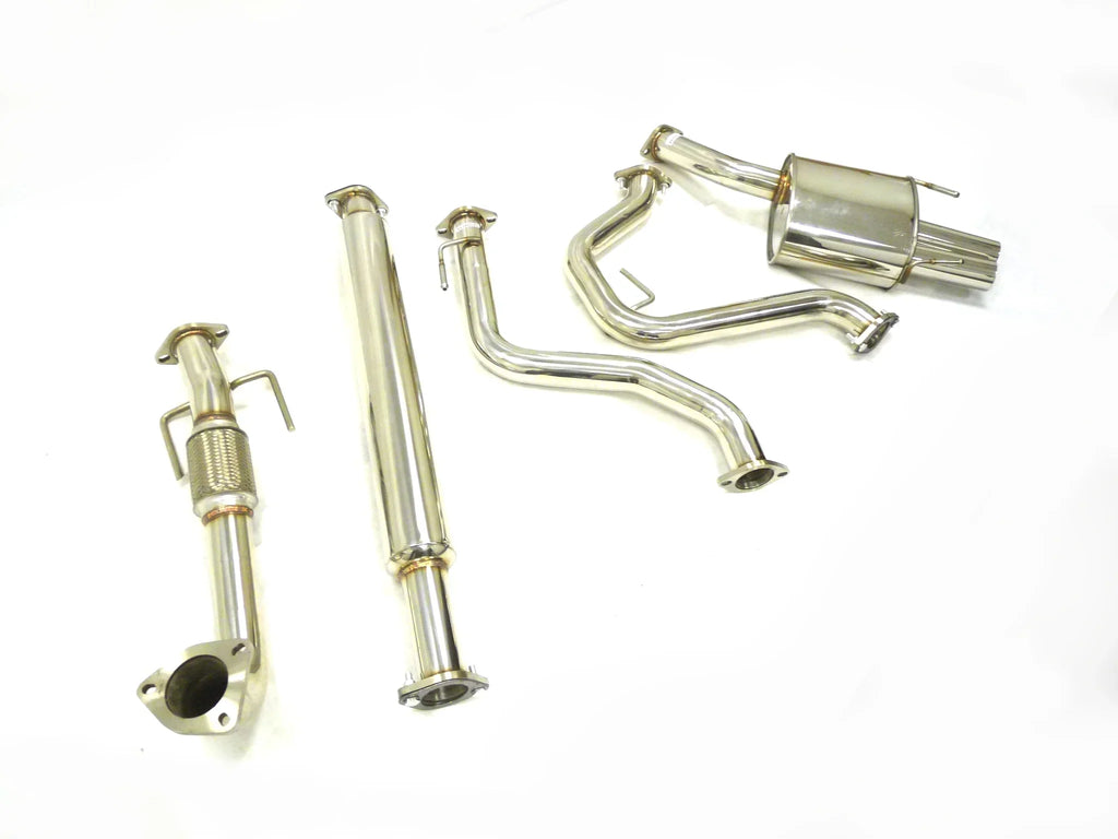 Stainless Catback Exhaust Fitment For 05 to 11 Saab 9-3 2.0L By OBX-RS