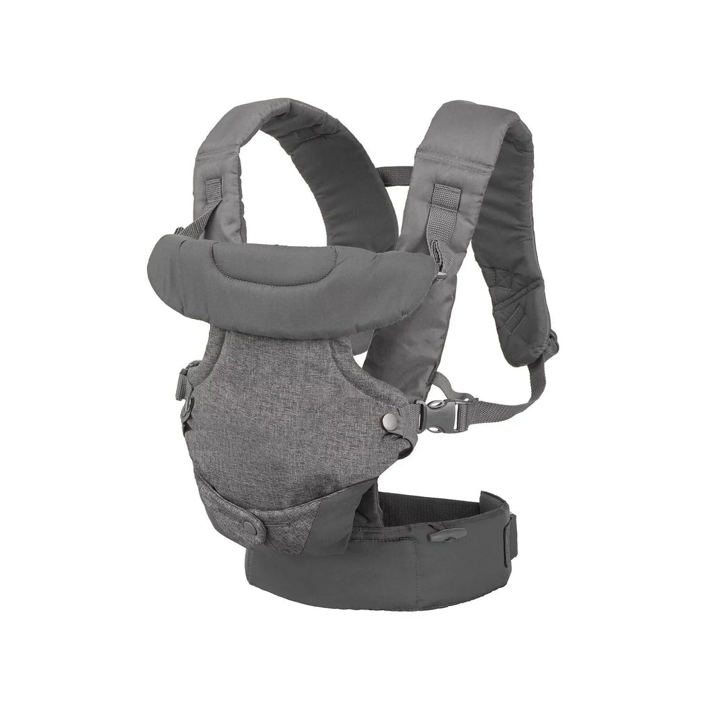 Infantino Flip Advanced 4-in-1 Carrier - Ergonomic, convertible, face-in and face-out front and back carry for newborns and older babies 8-32 lbs