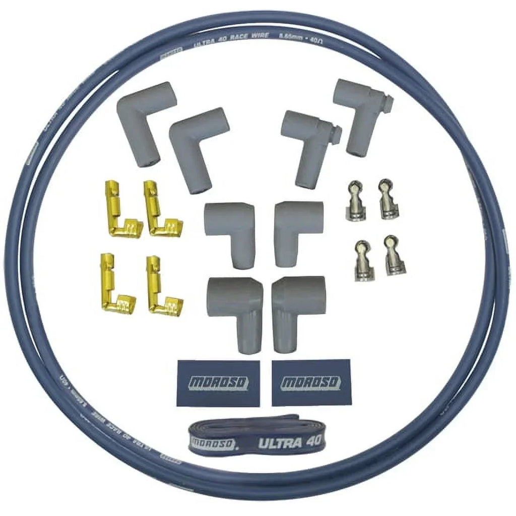 Moroso M28-73241 Ultra 40 Sleeved Coil Wire Replacement Kit