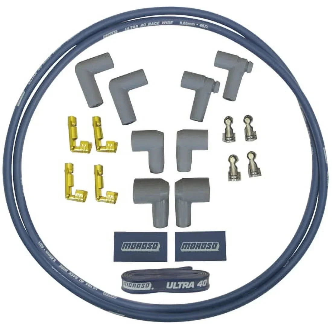 Moroso M28-73241 Ultra 40 Sleeved Coil Wire Replacement Kit