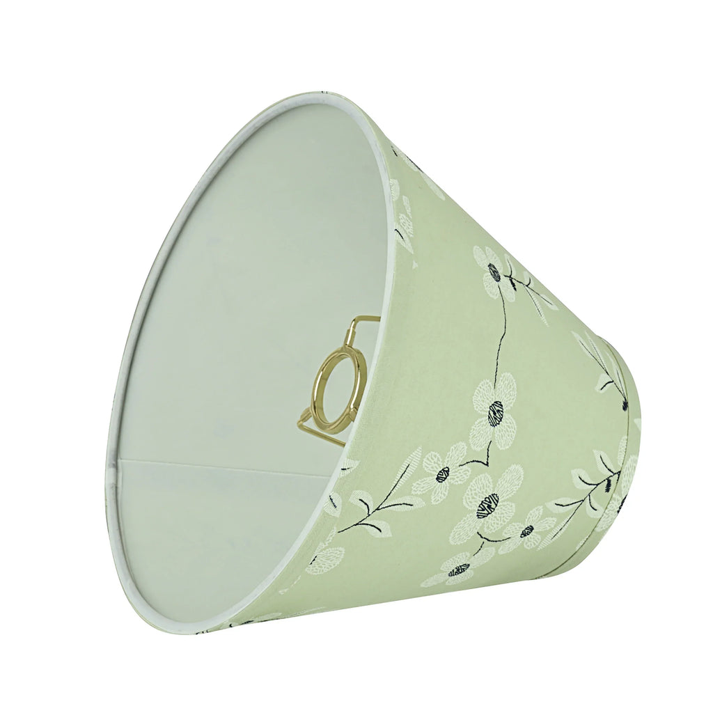 Aspen Creative 59103 Transitional Hardback Empire Shape UNO Construction Lamp Shade in Light Green, 10" Wide (5" x 10" x 8")