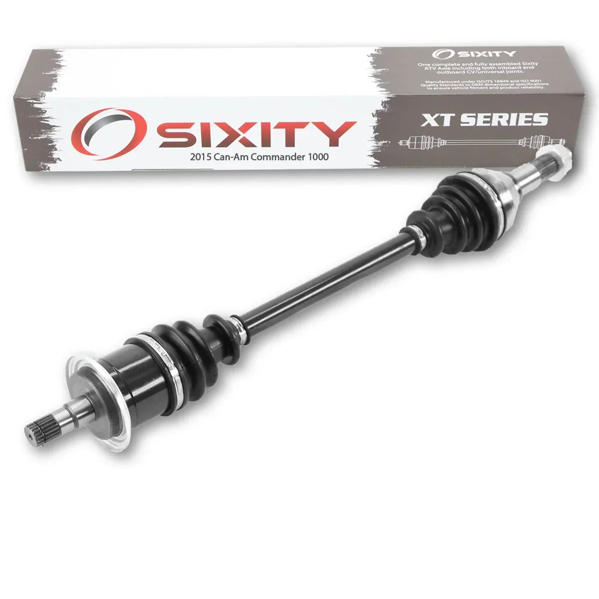 Sixity XT Front Left Axle compatible with Can-Am Commander 1000 2015 - LTD 4X4