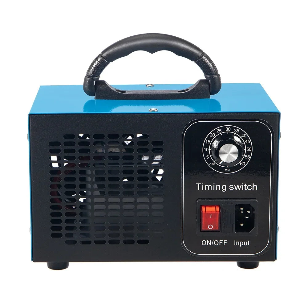Kydely Room Ozone Machine Glossy Steel Finish 41dB - Eliminate Smoke, Dust & Pollutants with Powerful Ozone