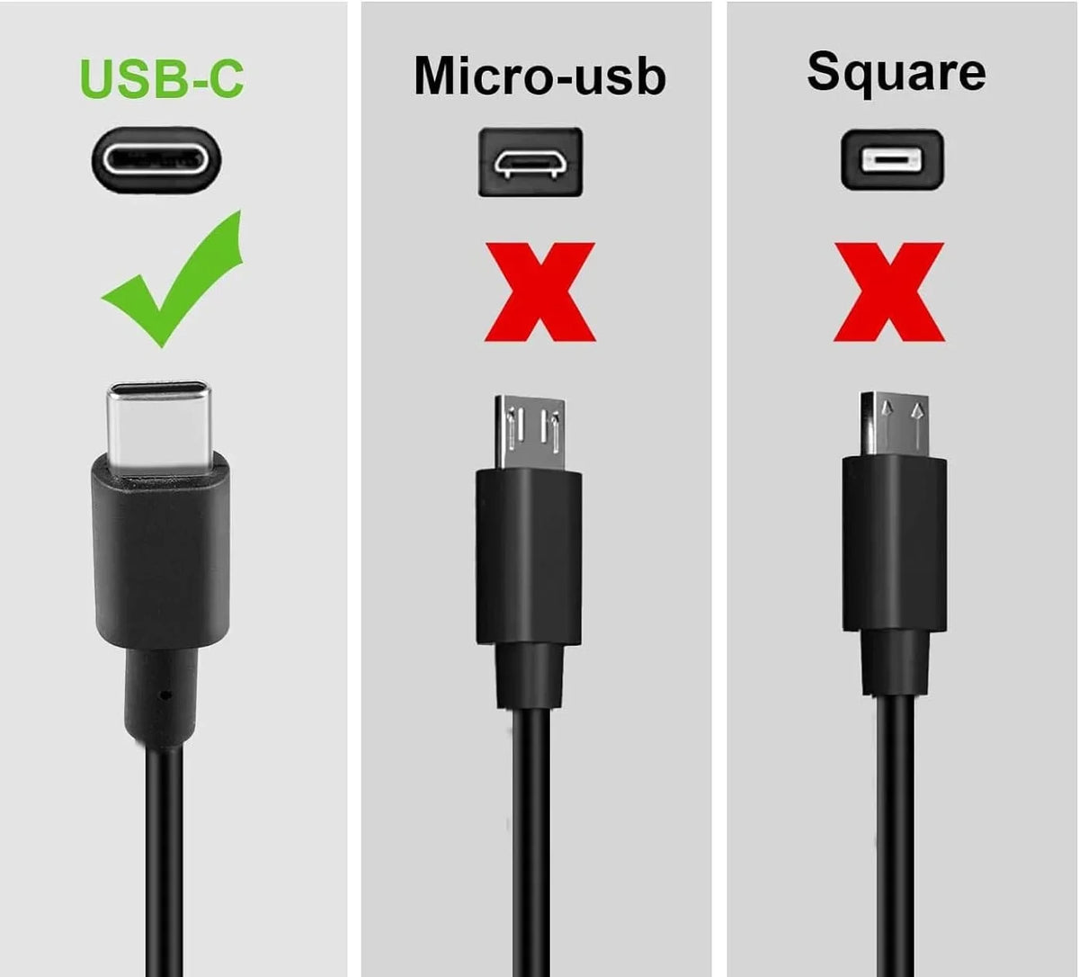 Guy-Tech 65w USB-C Ac Adapter Compatible for Lenovo ThinkPad 11e Yoga Gen 6 20SF0003US power supply charger