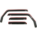 Westin 72-51499 In-Channel Wind Deflector Fits 18-23 Wrangler (JL) Fits select: 2021 JEEP WRANGLER UNLIMITED SPORT, 2018-2019 JEEP WRANGLER UNLIMITED SAHARA