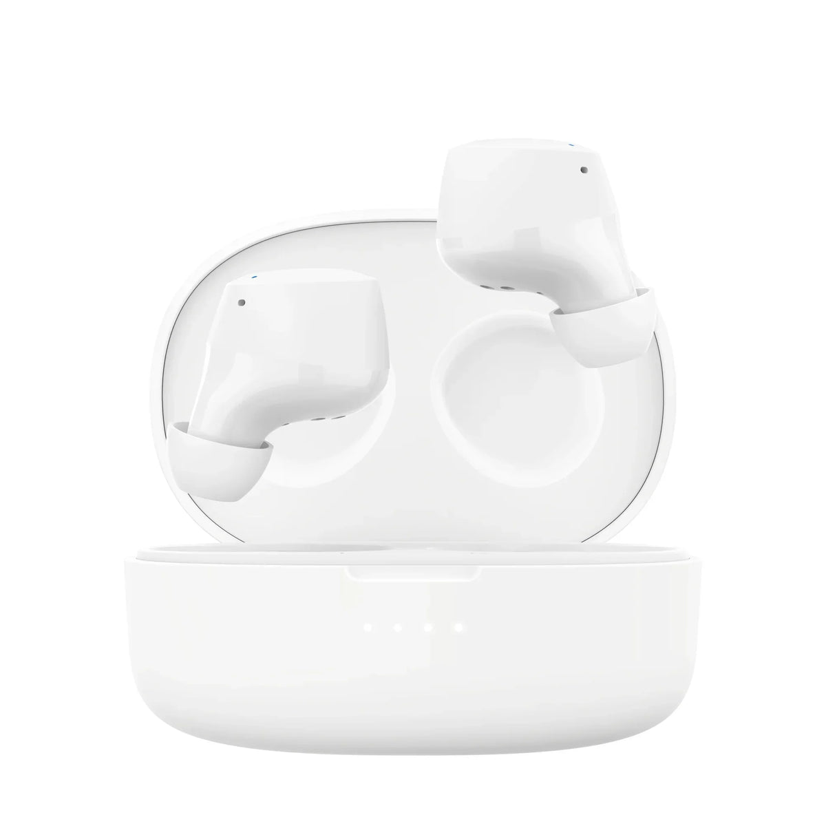 Belkin SoundForm™ Bolt, True Wireless Earbuds, Wireless Charging, IPX5 Sweat and Water Resistant, USB-C, Up to 28 Hours of Battery Life, iPhone, Galaxy, Pixel and More - White