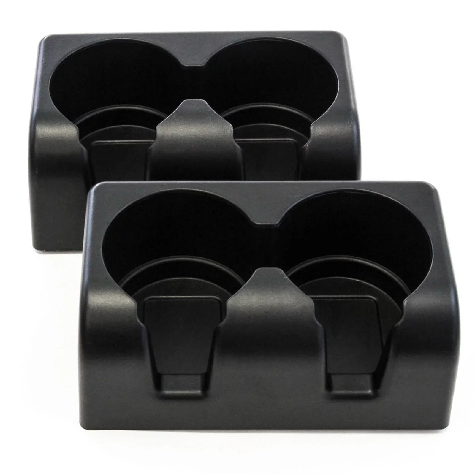 Red Hound Auto 2 Compatible with Chevy GMC Colorado Canyon 2004-2012 Bench Seat Black Cup Drink Holder Drink Beverage Replaces 19256630