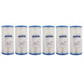 SPC-45-1030 R30-BB & RS6 Compatible Sediment Pleated Water Filter Washable Reusable 4.5 x 10 - 30 micron (6 Pack)