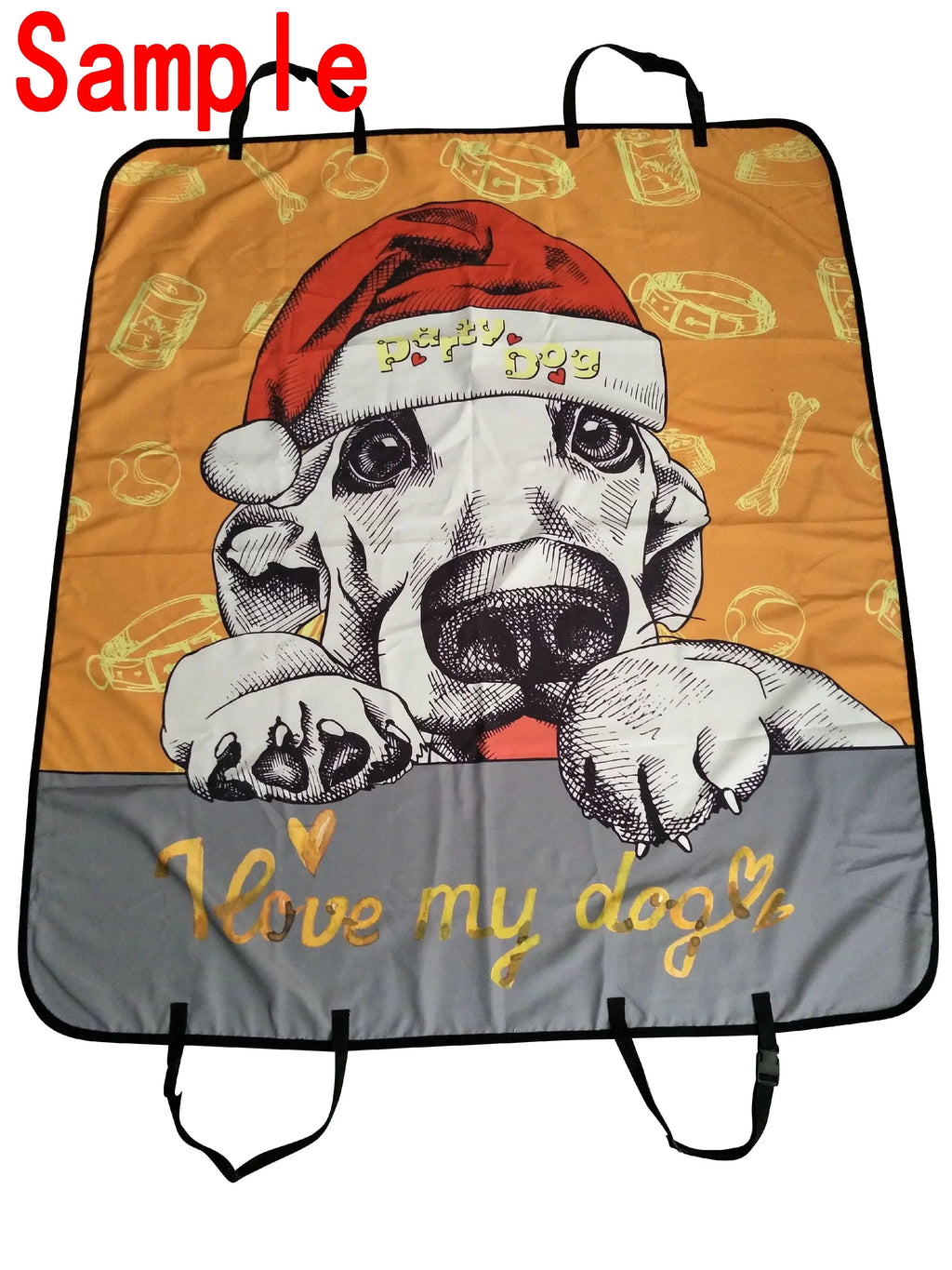 GCKG "PIN UP GIRL-COME ON IN" Pet Car Seat Cover Dog Car Seat Mat Hammock Cargo Mat Trunk Mat For Cars Trucks and SUV 54x60 inches