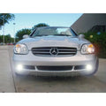 For 1996 1997 1998 1999 2000 Mercedes-Benz SLK 200 LED Foglamps Driving Fog Lamps R170 SLK200 Lights Kit