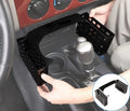 Tinki  Car Shifter Storage Box Compatible with Toyot@ FJ Cruiser 2007-2021, Black,Height 5.3in,1PCS