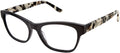 GX by Gwen Stefani Eyeglasses for women GX046 BLACK CAT EYE 53 17 135