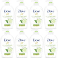 Dove Go Fresh Beauty Cream Caring Hand Wash, Cucumber & Green Tea Scent, 250 Ml / 8.45 Ounce (Pack of 8)