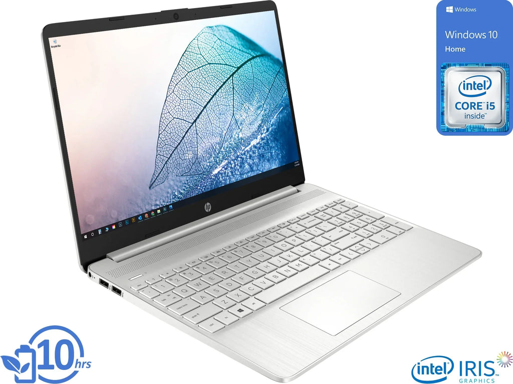 HP 15 Notebook, 15.6" HD Display, Intel Core i5-1135G7 Upto 4.2GHz, 16GB RAM, 256GB NVMe SSD, HDMI, Card Reader, Wi-Fi, Bluetooth, Windows 10 Home