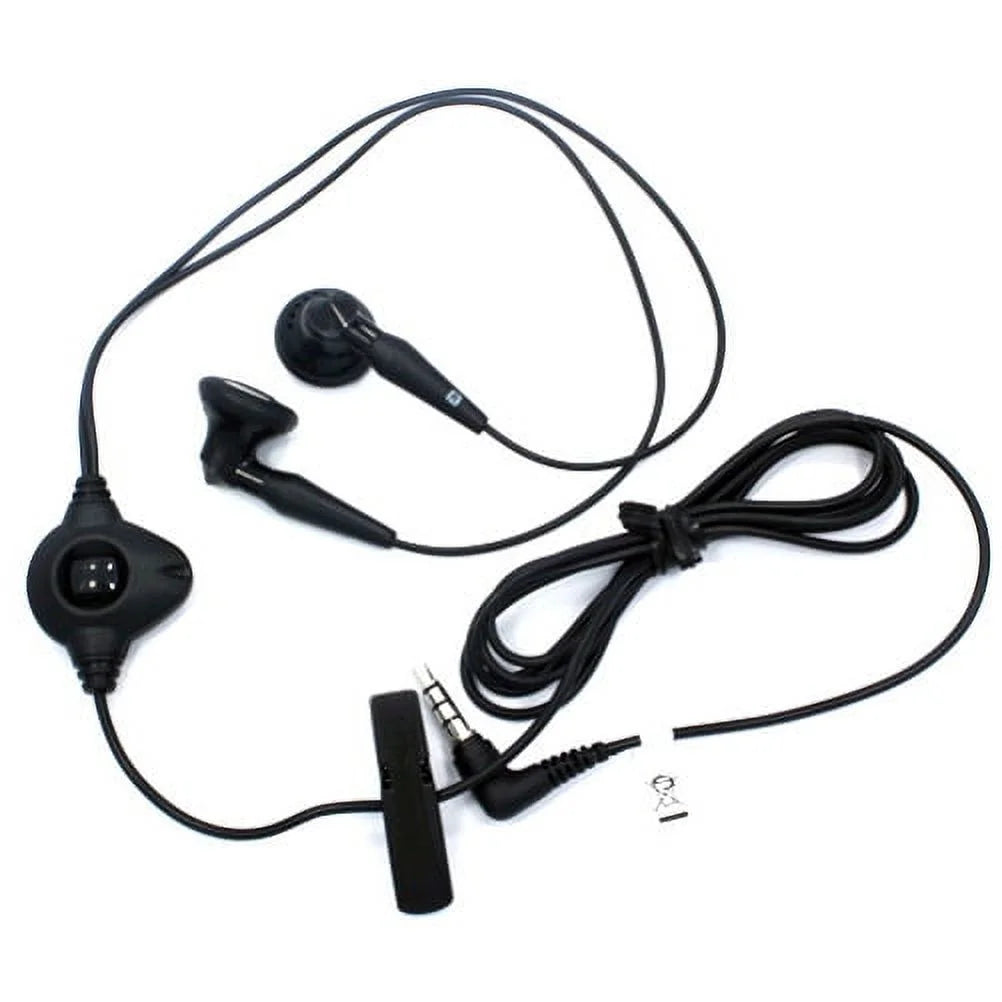 Black Sport Workout Belt Waist Bag Case w Headset OEM 3.5mm Handsfree Earphones A6Z for ASUS ZenFone Max Plus M1, ROG Phone, AR 5z 4 Pro 3 Max 2E 2 - Blackberry Z30, Priv, DTek50, Leap, Motion