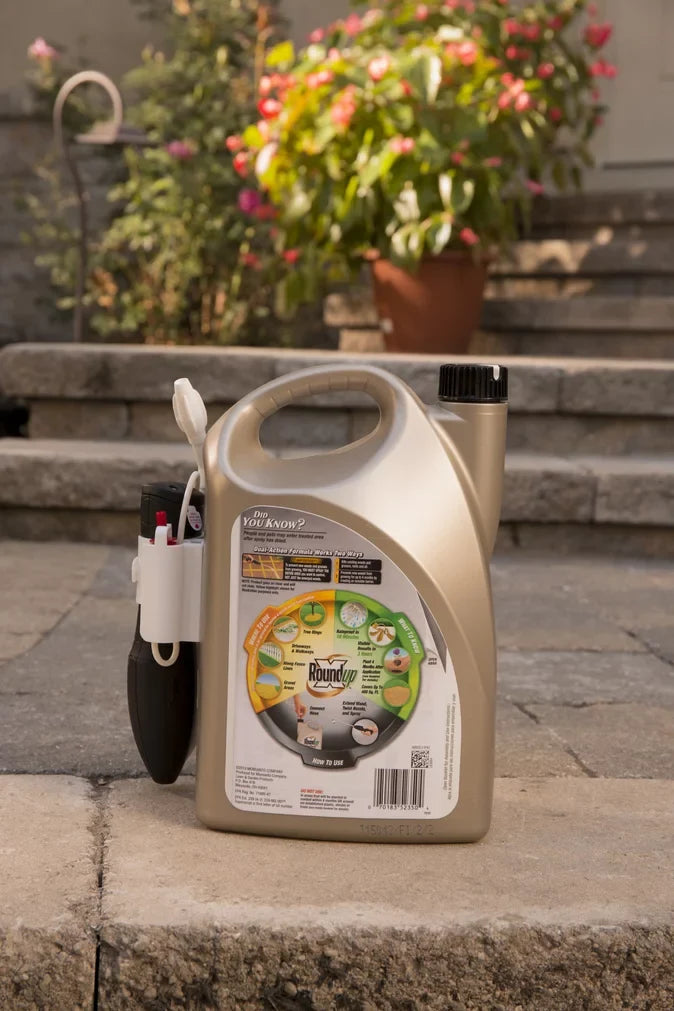 Roundup Ready-to-Use Extended Control Weed & Grass Killer Plus Weed Preventer II with Comfort Wand, 1.33 gal.