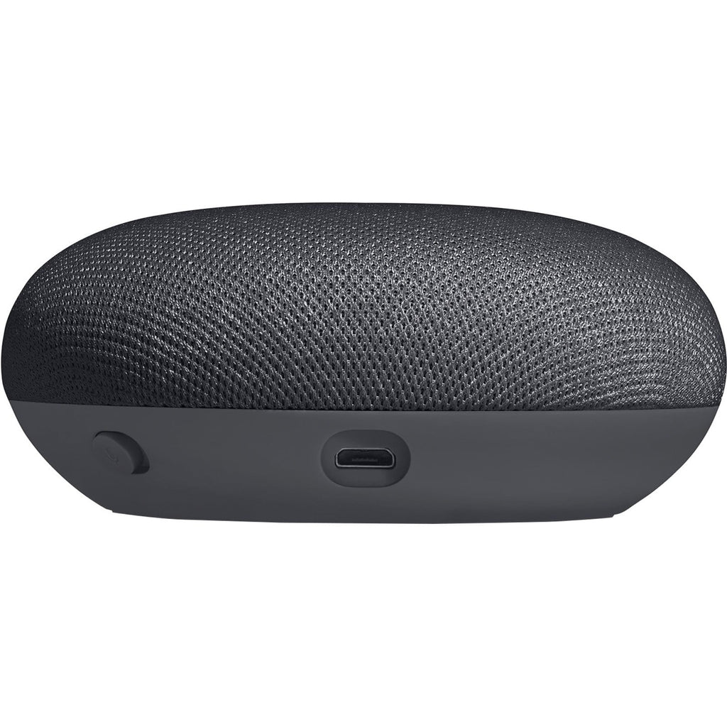 Google Home Mini Bluetooth Smart Speaker, Google Assistant Supported, Charcoal Black