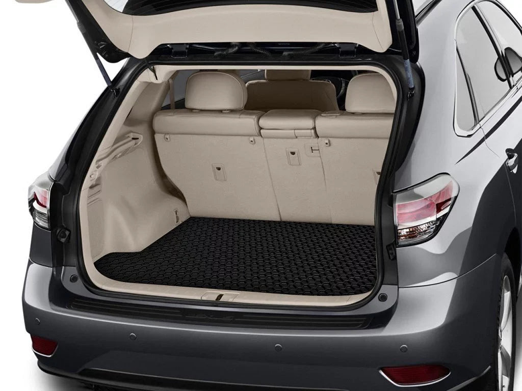 ToughPRO - Trunk Mat Compatible with BMW X3 - All Weather Heavy Duty (Made in USA) - Black Rubber - 2013