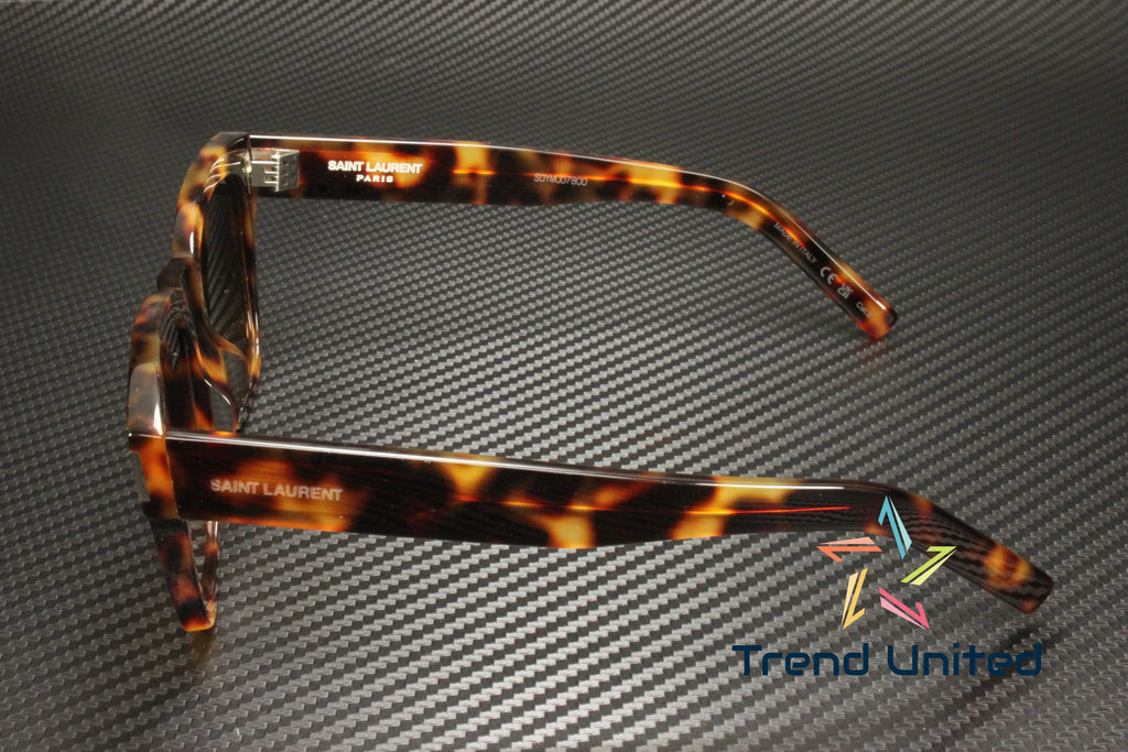 SAINT LAURENT SL 560 003 Squared Acetate Havana Brown 54 mm Unisex Sunglasses