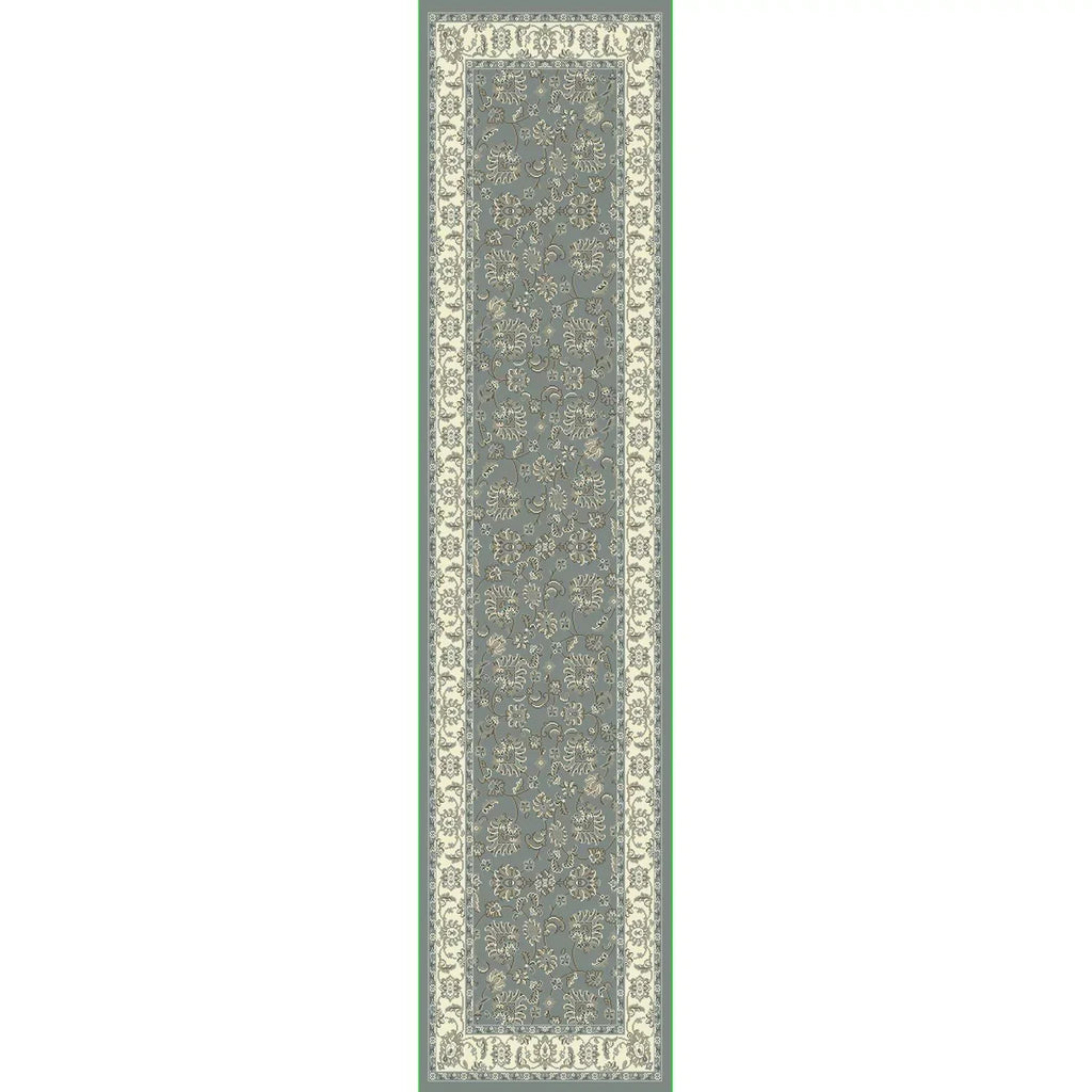 DynamicRugs LE71058020510 58020 Legacy Collection 6.7 x 9.6 in. Traditional Rectangle Rug, Dark Blue & Ivory