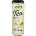 Zevia Organic Caffeine Free Lemon Sweetened Black Tea, 12 Fluid Ounce -- 12 per Case.
