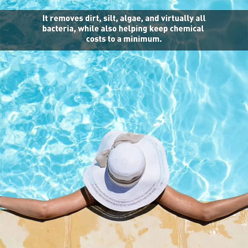 U.S. Silica 50lbs Mystic White II Swimming Pool Filter Sand, White (3 Pack)