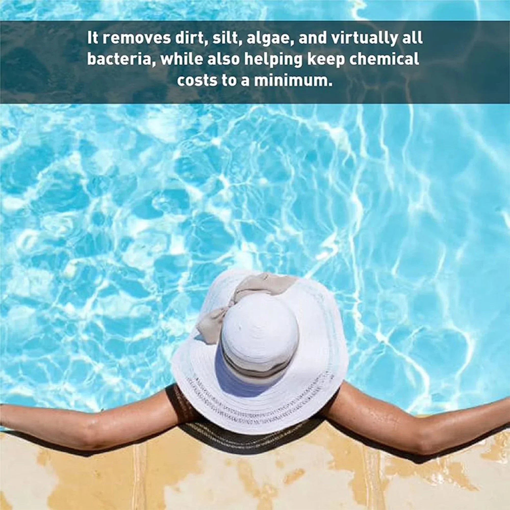 U.S. Silica 50lbs Mystic White II Swimming Pool Filter Sand, White (3 Pack)