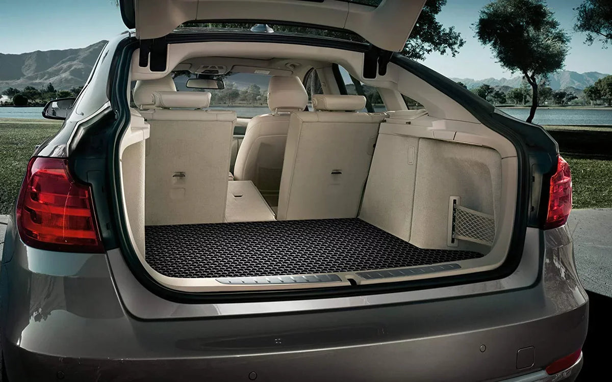 TOUGHPRO Cargo/Trunk Mat Accessories Compatible with Toyota Highlander - 3rd Row Down - All Weather - Heavy Duty - (Made in USA) - 2021