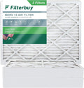 Filterbuy 10x16x4 MERV 13 Pleated HVAC AC Furnace Air Filters (3-Pack)