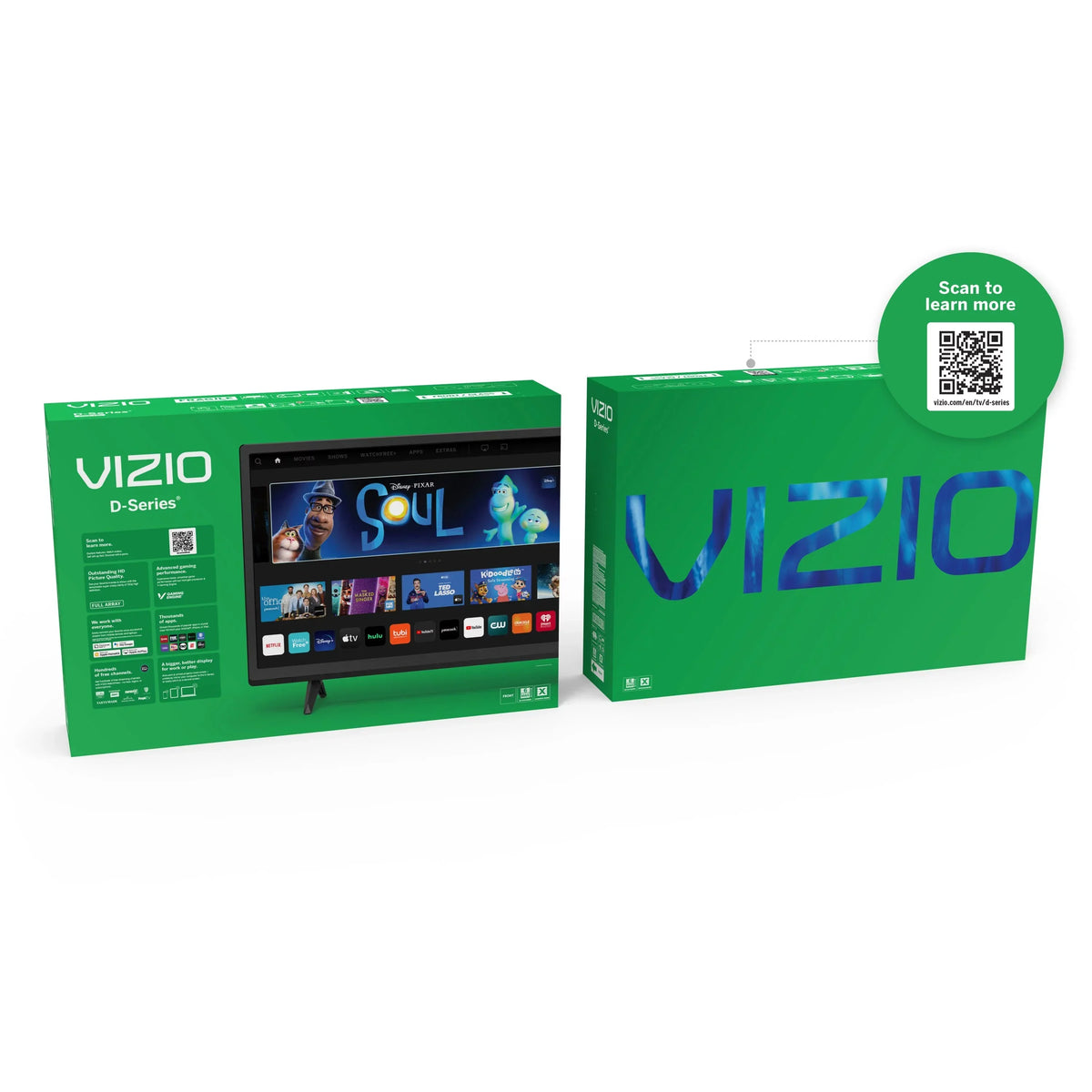 Restored VIZIO 40" Class FHD (1080P) LED SmartCast Smart TV D-Series D40f-J (Refurbished)