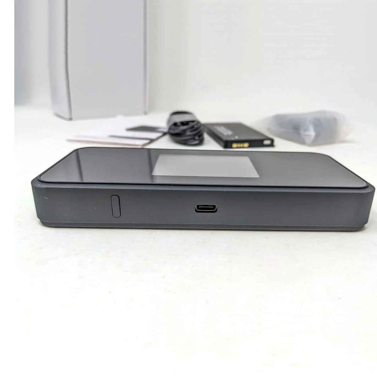 Pre-Owned Inseego MiFi M2000 5G and 4G LTE Hotspot WiFi 6 Technology For T-Mobile - Black (Like New)