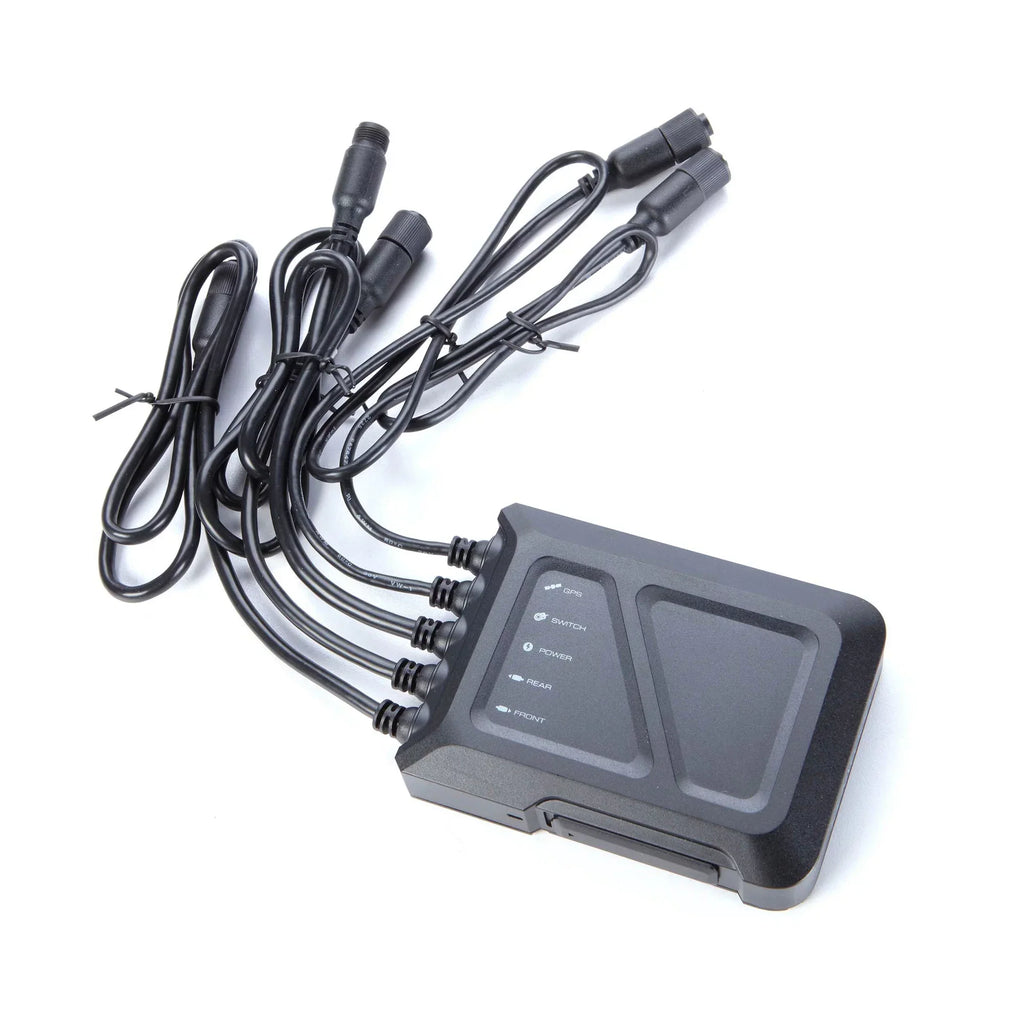 Kenwood STZ-RF200WD Motorsports HD Dash Cam with GPS and Rear-View Camera with 2 Kenwood STZ-RFCC300 9ft (3m) Extensional Cables