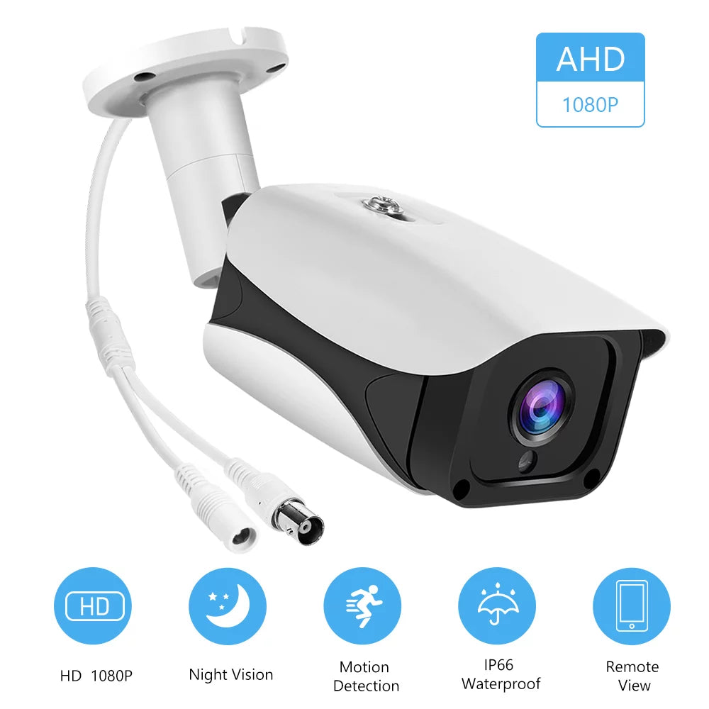 Carevas 1080P Full High Definition IP66 Waterproof Outdoor with IR Night Vision For Analog DVR NTSC System