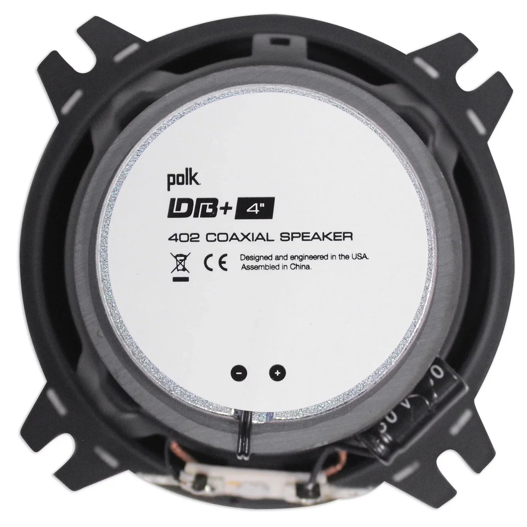 (2) Polk Audio 4" Chrome Tower Speakers+MTX 2-Channel Amp For ATV/UTVCART