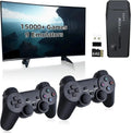Nostalgia Stick Game - Ultimate Retro Game Console : 20000+ Games , 9 Classic Emulators, 4K Output, Dual 2.4G Wireless Controller,High Sensitivity.