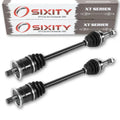 2 pc Sixity XT Rear Left Right Axle compatible with Can-Am Commander 1000 2015 - STD DPS XT XT-P 4X4