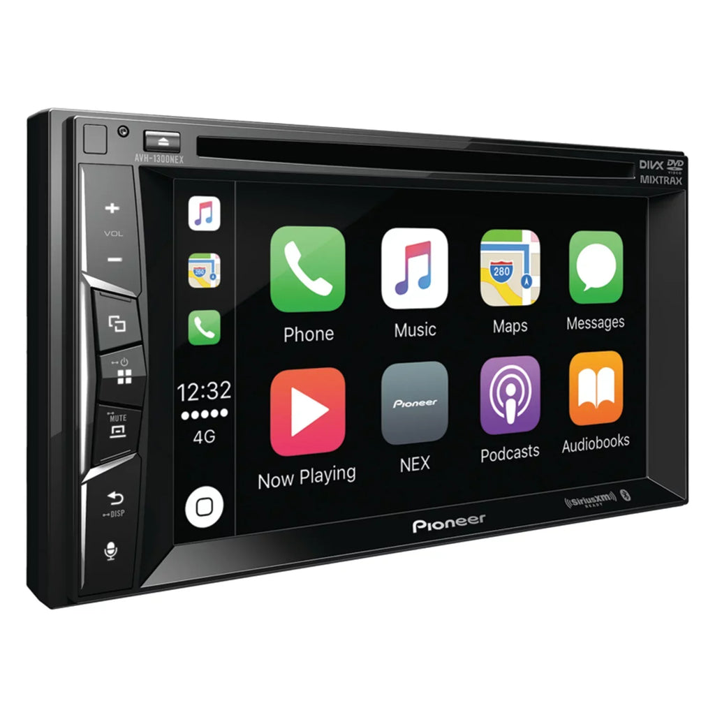 Pioneer AVH-1300NEX 6.2" Double-DIN In-Dash NEX DVD Receiver with Bluetooth, Apple CarPlay, FLAC Audio and SiriusXM Ready