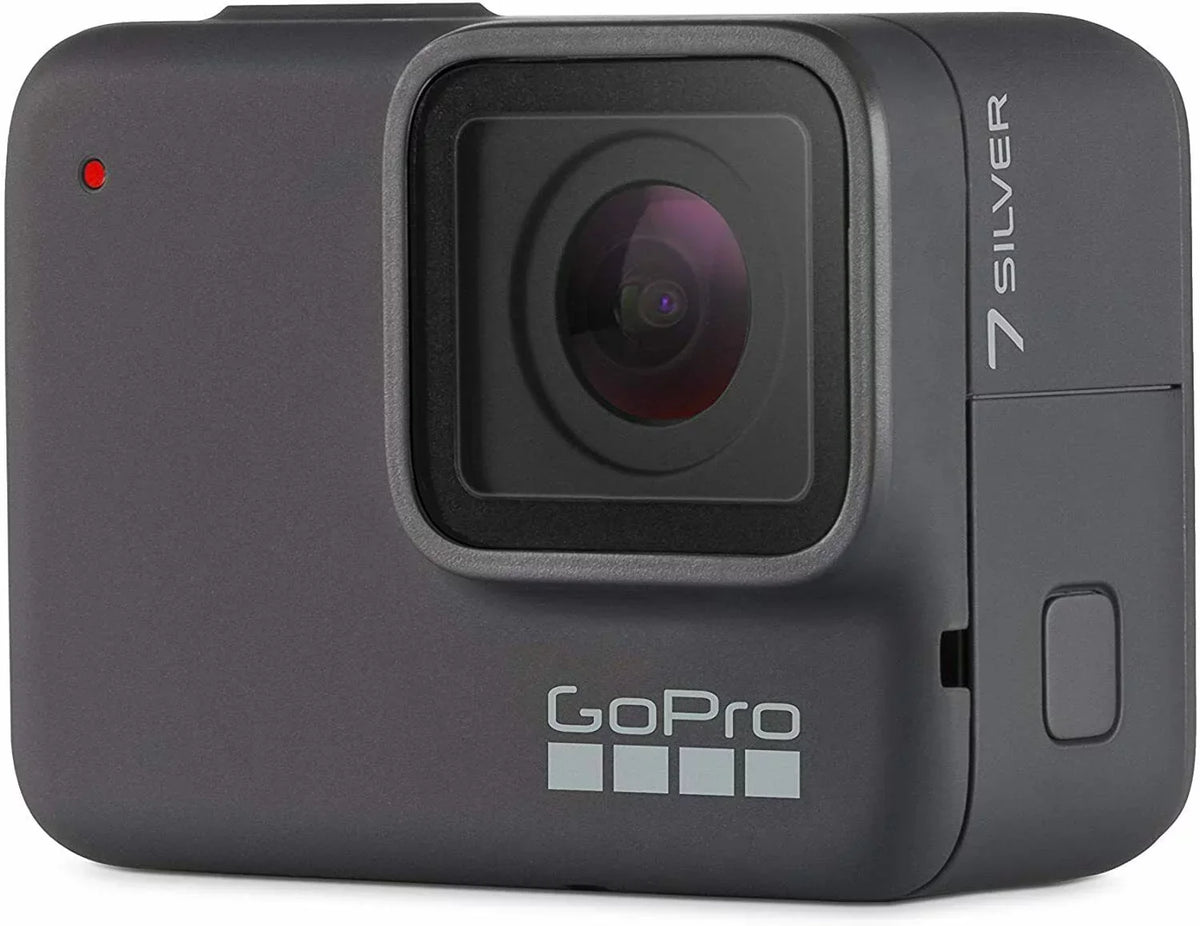 Pre-Owned GoPro HERO7 Silver Waterproof Action Camera 2" Touch Screen (Refurbished: Good)