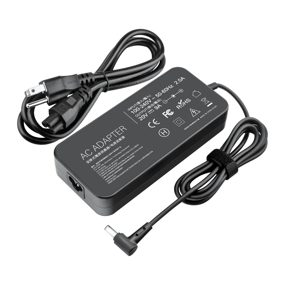 SKKSource 20V 9A 180W AC Adapter Charger Compatible with Asus TUF Gaming F15 FX506HM Laptop Power Cord